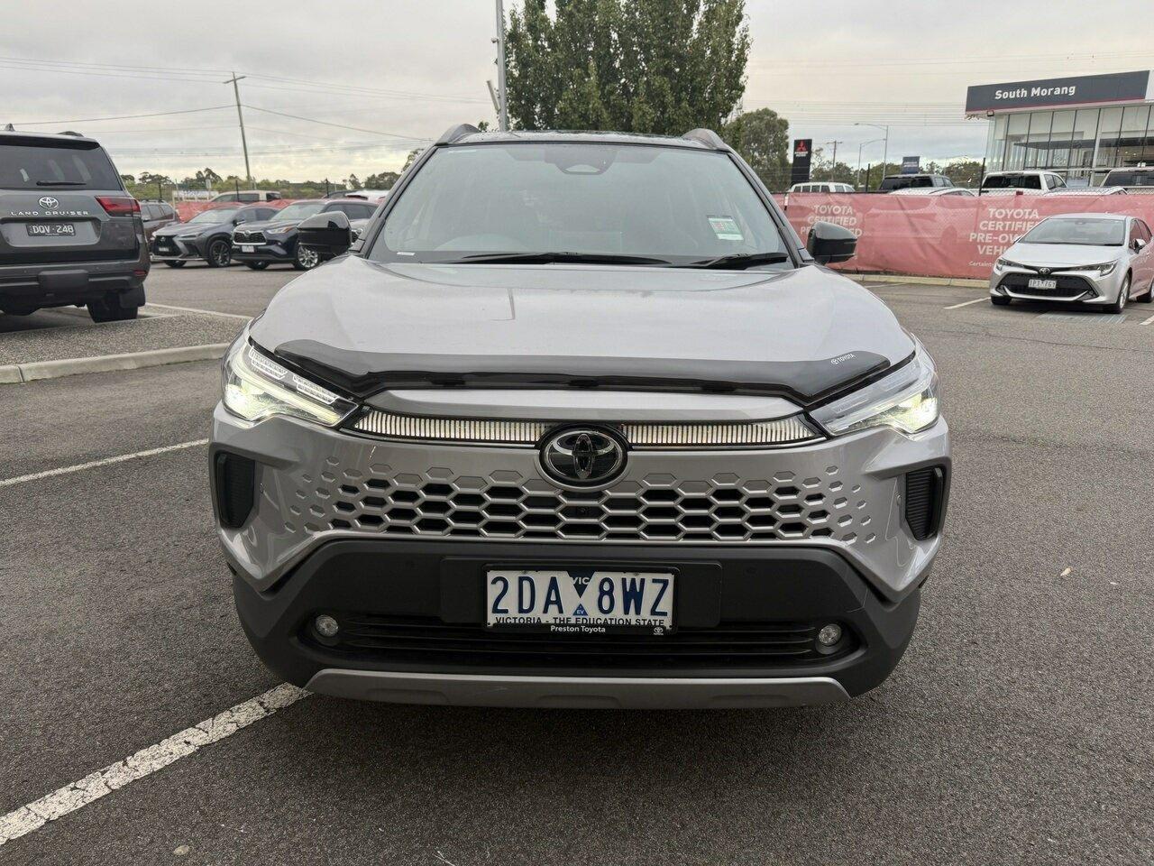 2025 Toyota Corolla Cross Atmos AWD in Two Tone Silver