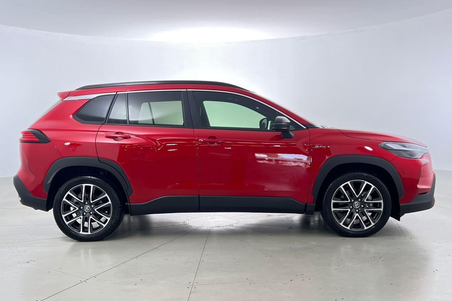 2025 Toyota Corolla Cross Atmos AWD in Red