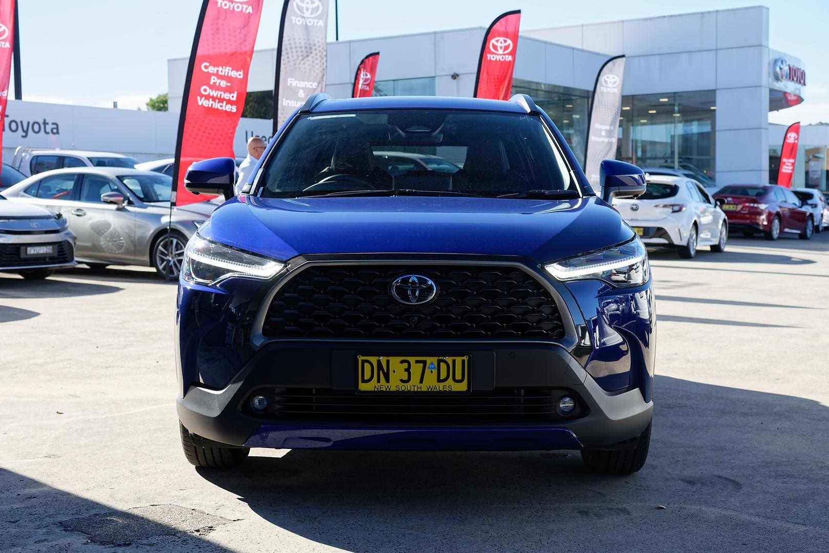 2025 Toyota Corolla Cross GXL in Blue