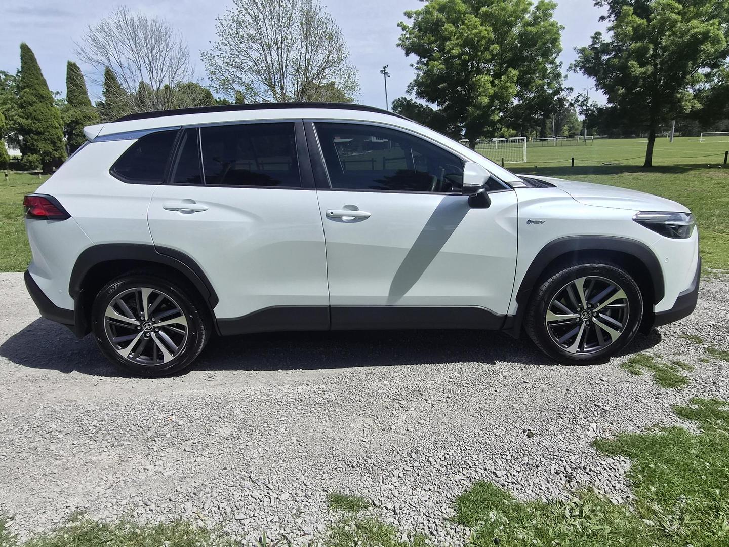 2024 Toyota Corolla Cross Atmos AWD in White