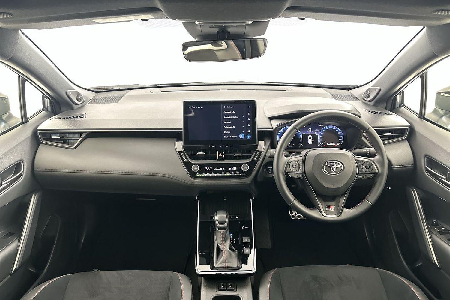 2025 Toyota Corolla Cross GR-S HV AWD in Two Tone Grey