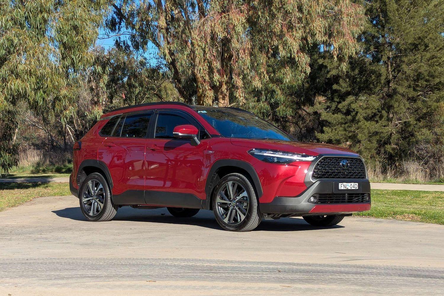 2024 Toyota Corolla Cross Atmos AWD in Red