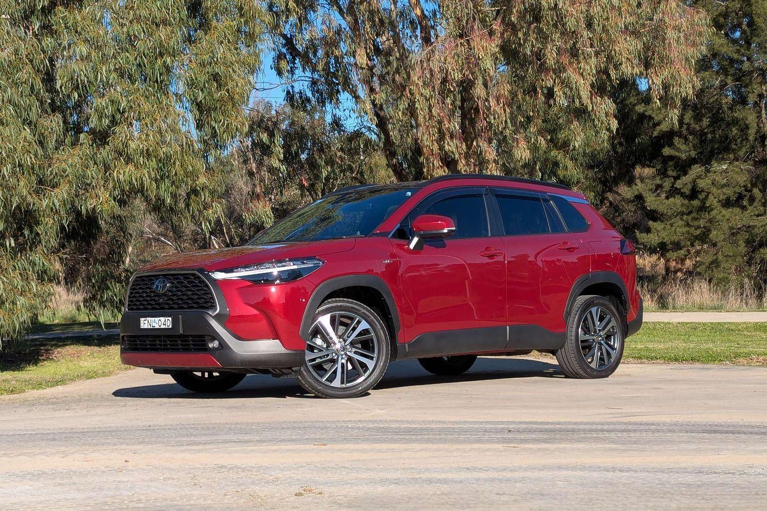 2024 Toyota Corolla Cross Atmos AWD in Red
