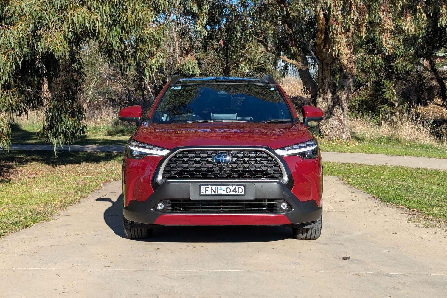 2024 Toyota Corolla Cross Atmos AWD in Red