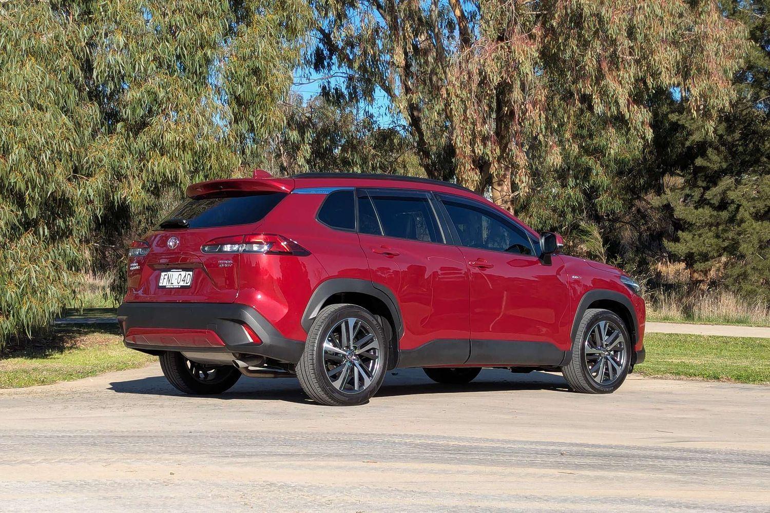 2024 Toyota Corolla Cross Atmos AWD in Red