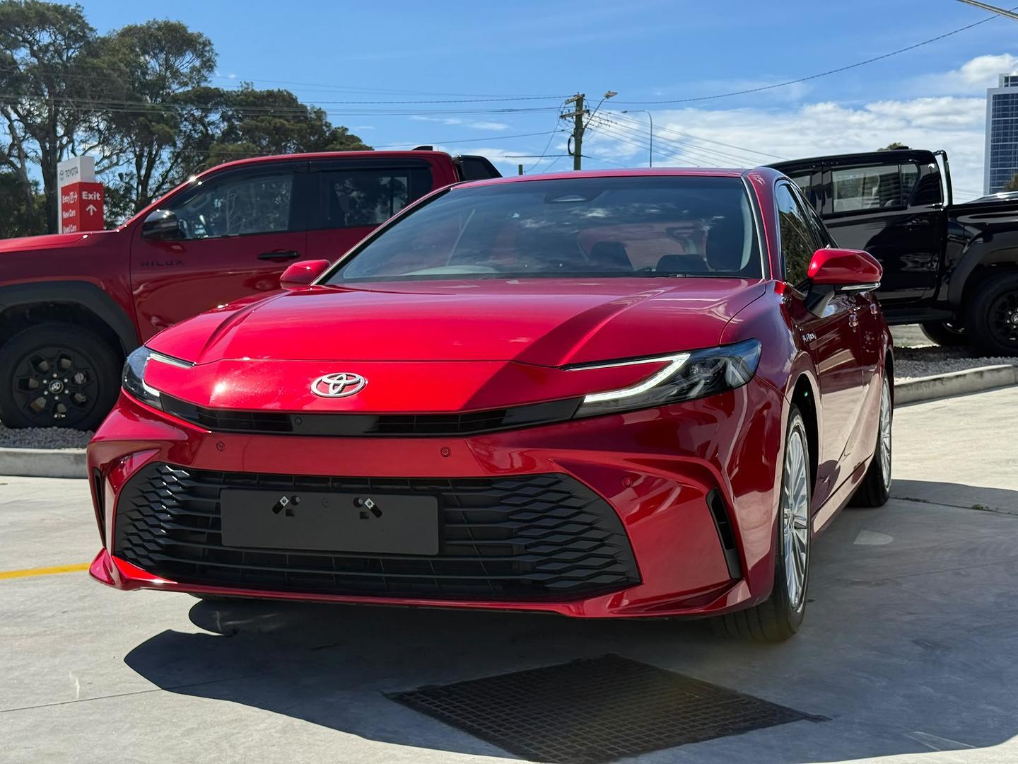 2025 Toyota Camry Ascent in Red