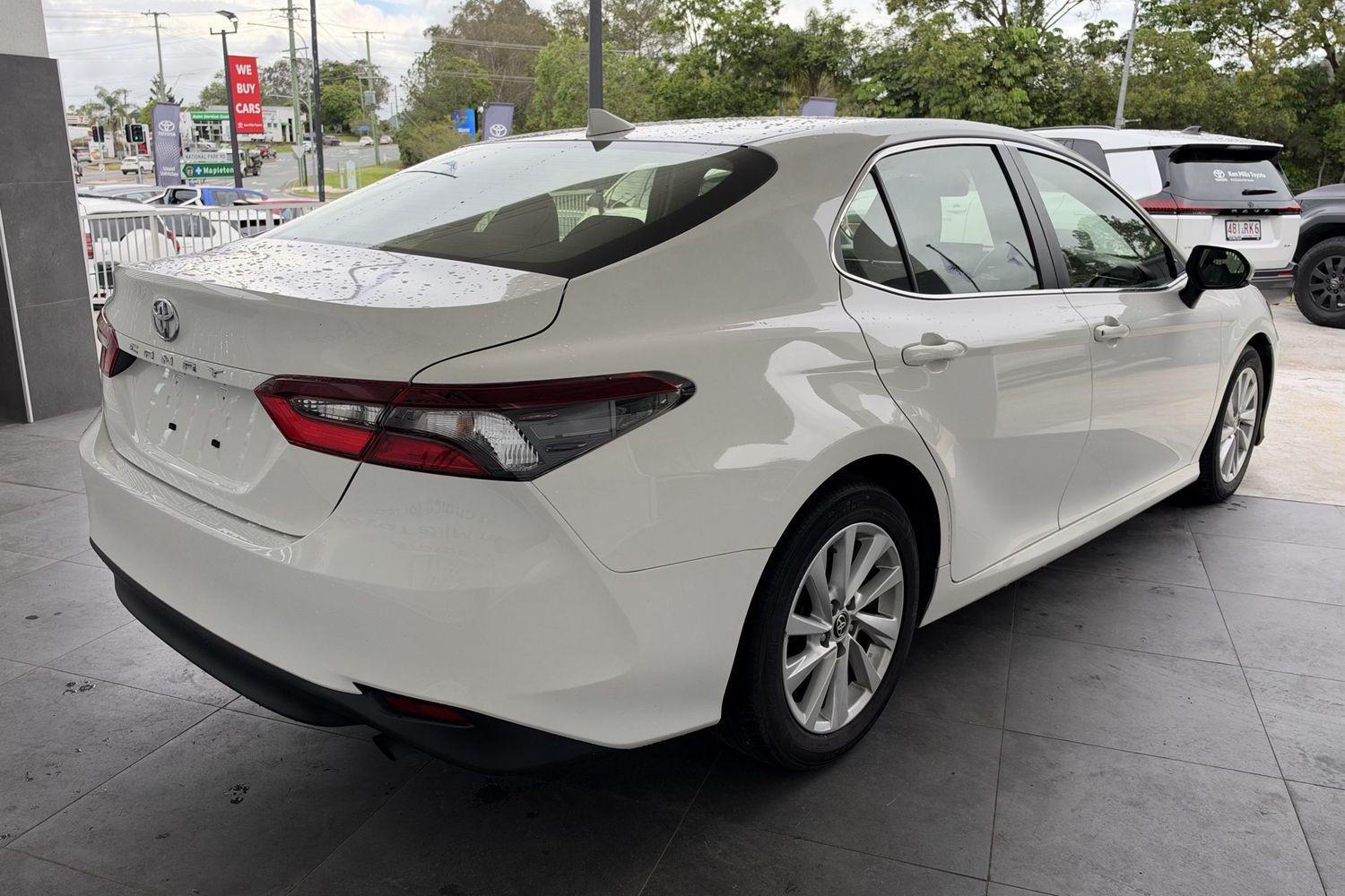 2021 Toyota Camry Ascent in White