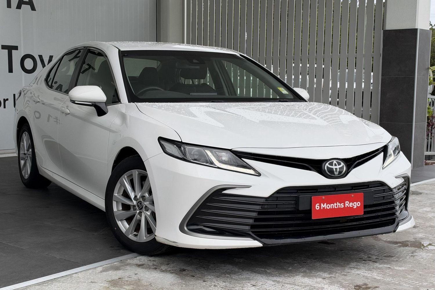 2021 Toyota Camry Ascent in White
