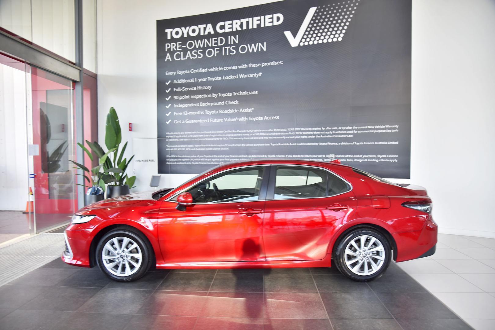 2024 Toyota Camry Ascent in Red