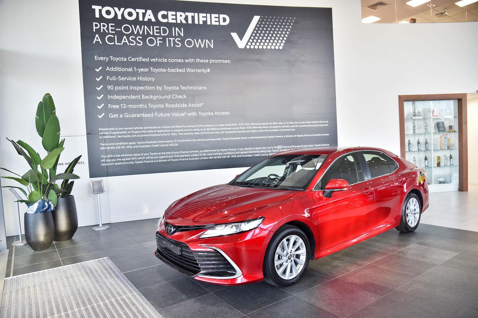 2024 Toyota Camry Ascent in Red