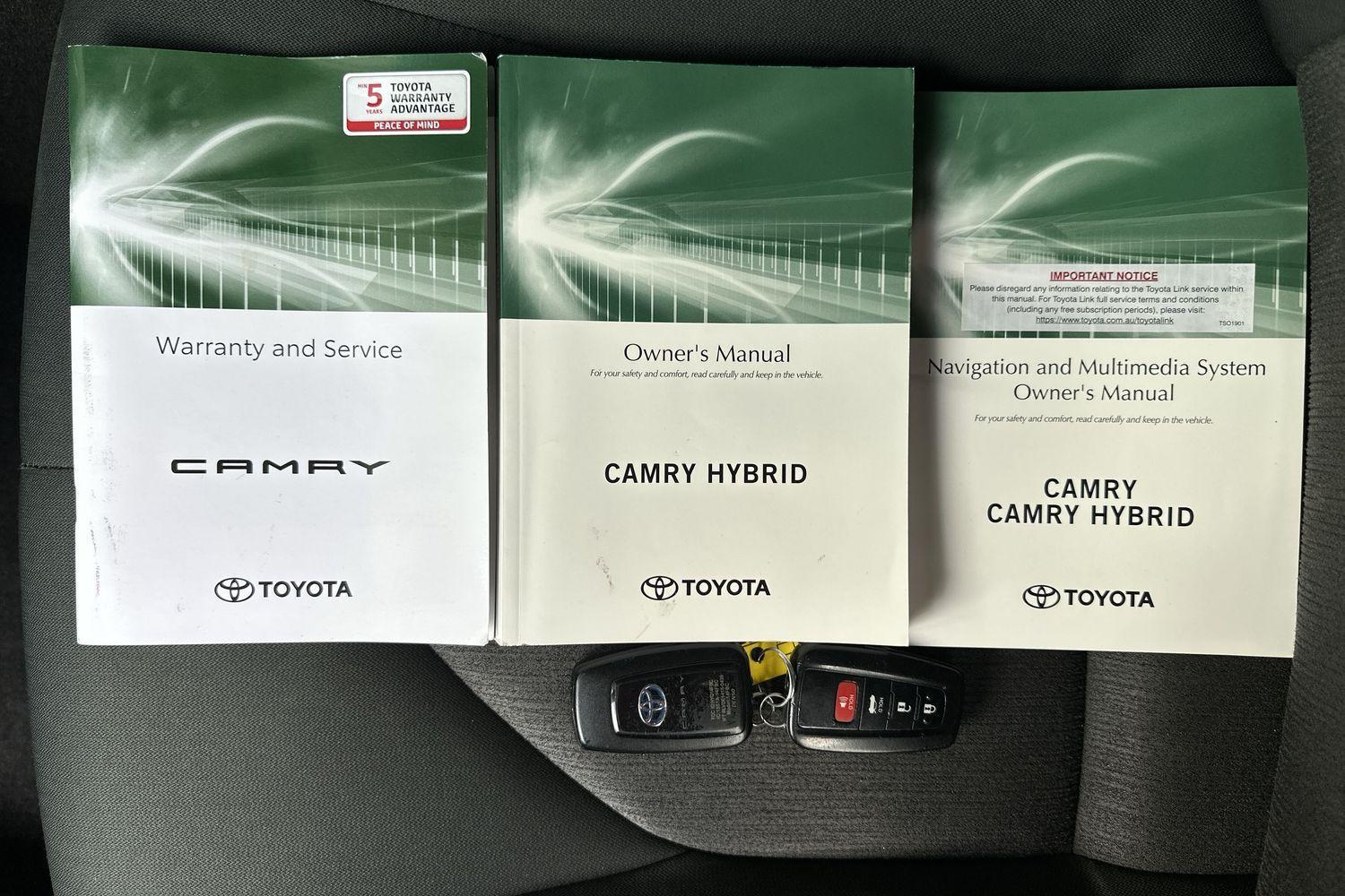 2020 Toyota Camry Ascent in White