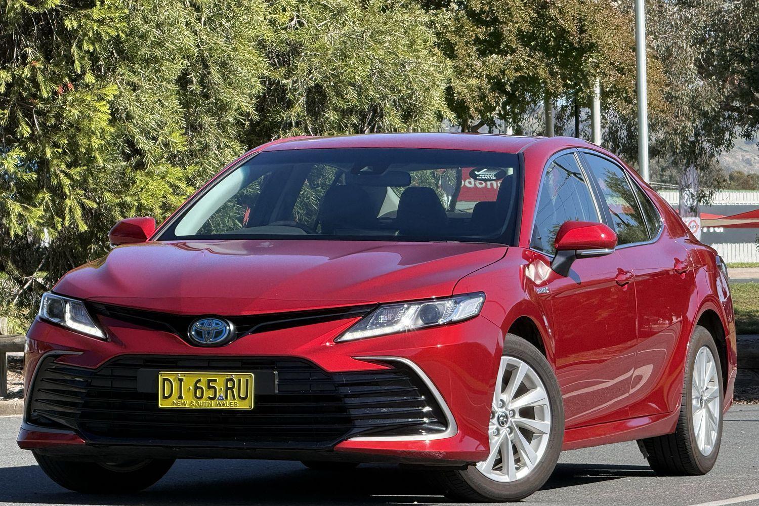 2024 Toyota Camry Ascent in Red
