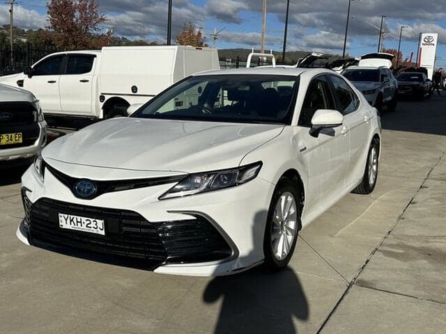 2021 Toyota Camry Ascent in White