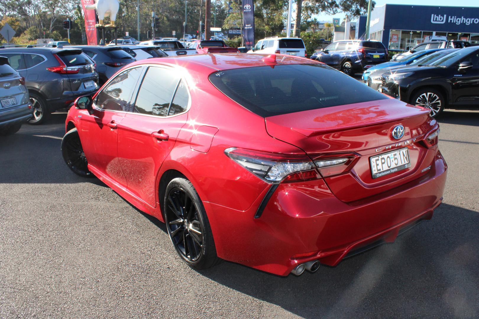 2021 Toyota Camry SX in Red