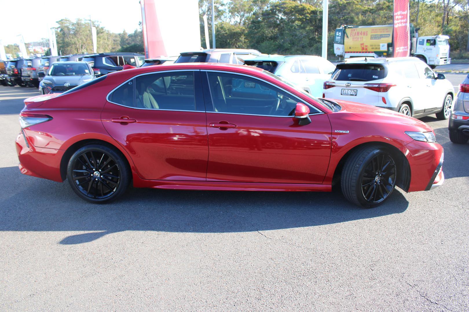 2021 Toyota Camry SX in Red