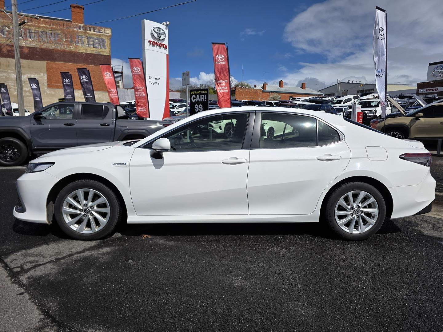 2024 Toyota Camry Ascent in White