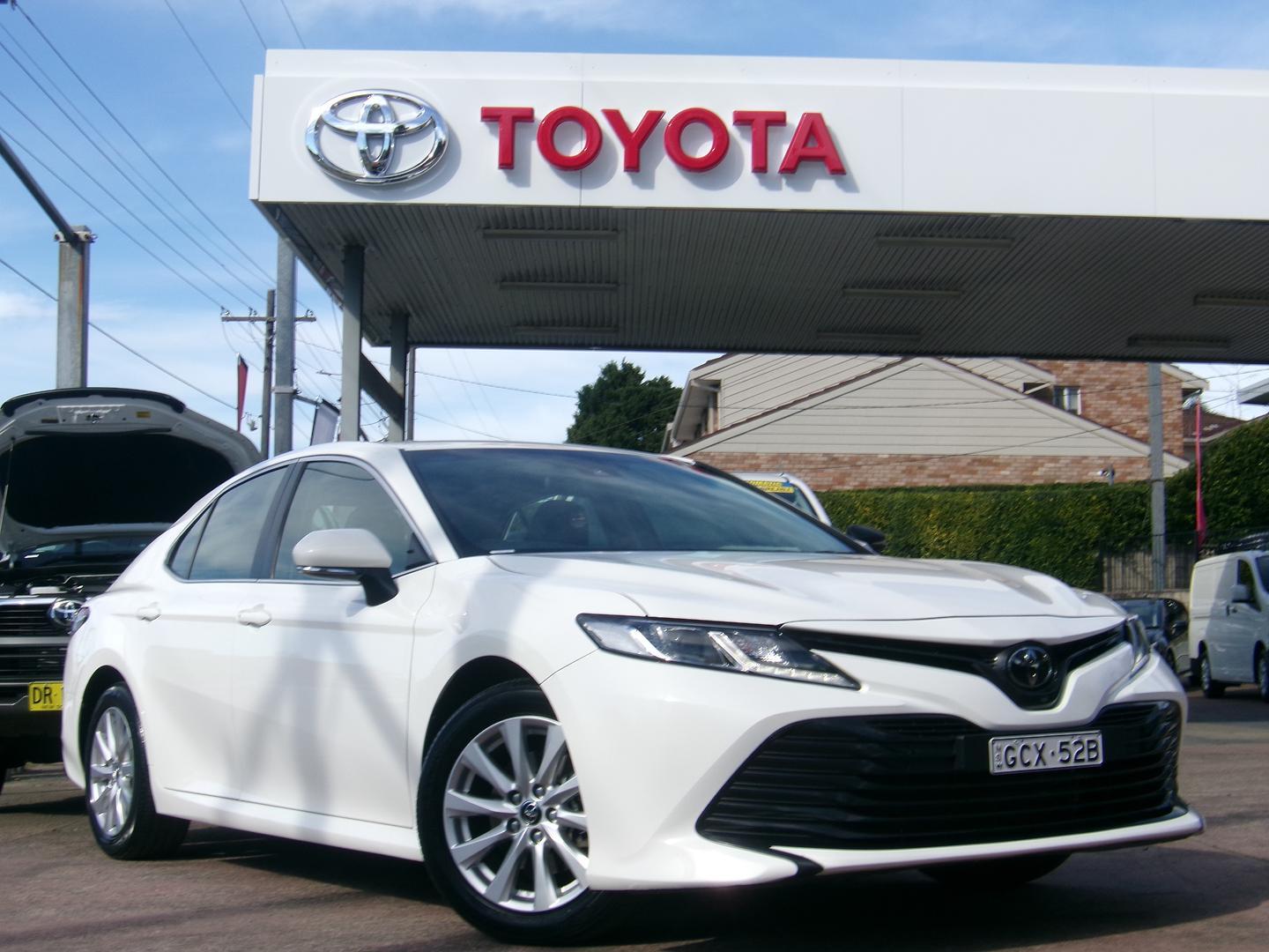 2019 Toyota Camry Ascent in White