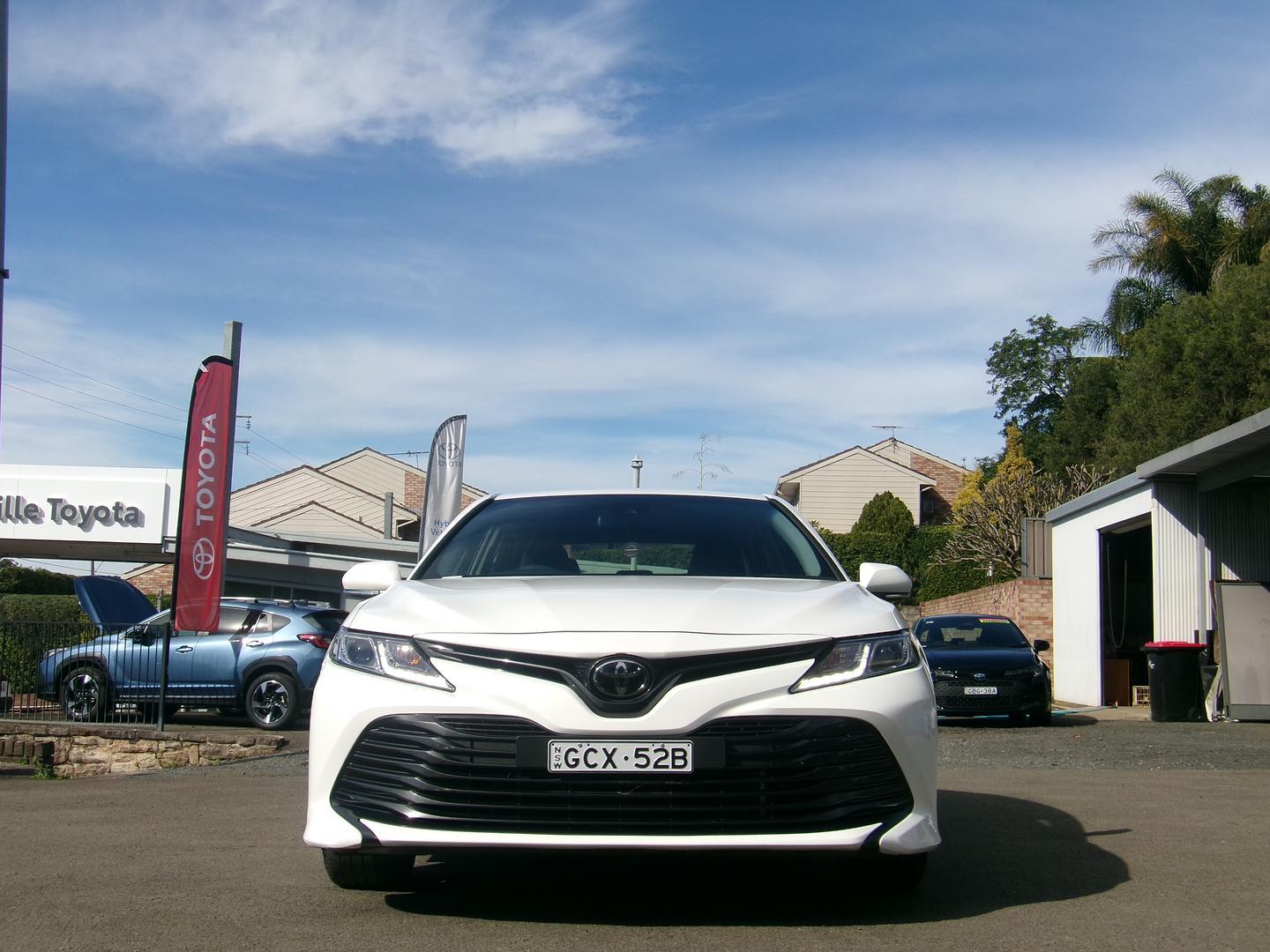 2019 Toyota Camry Ascent in White
