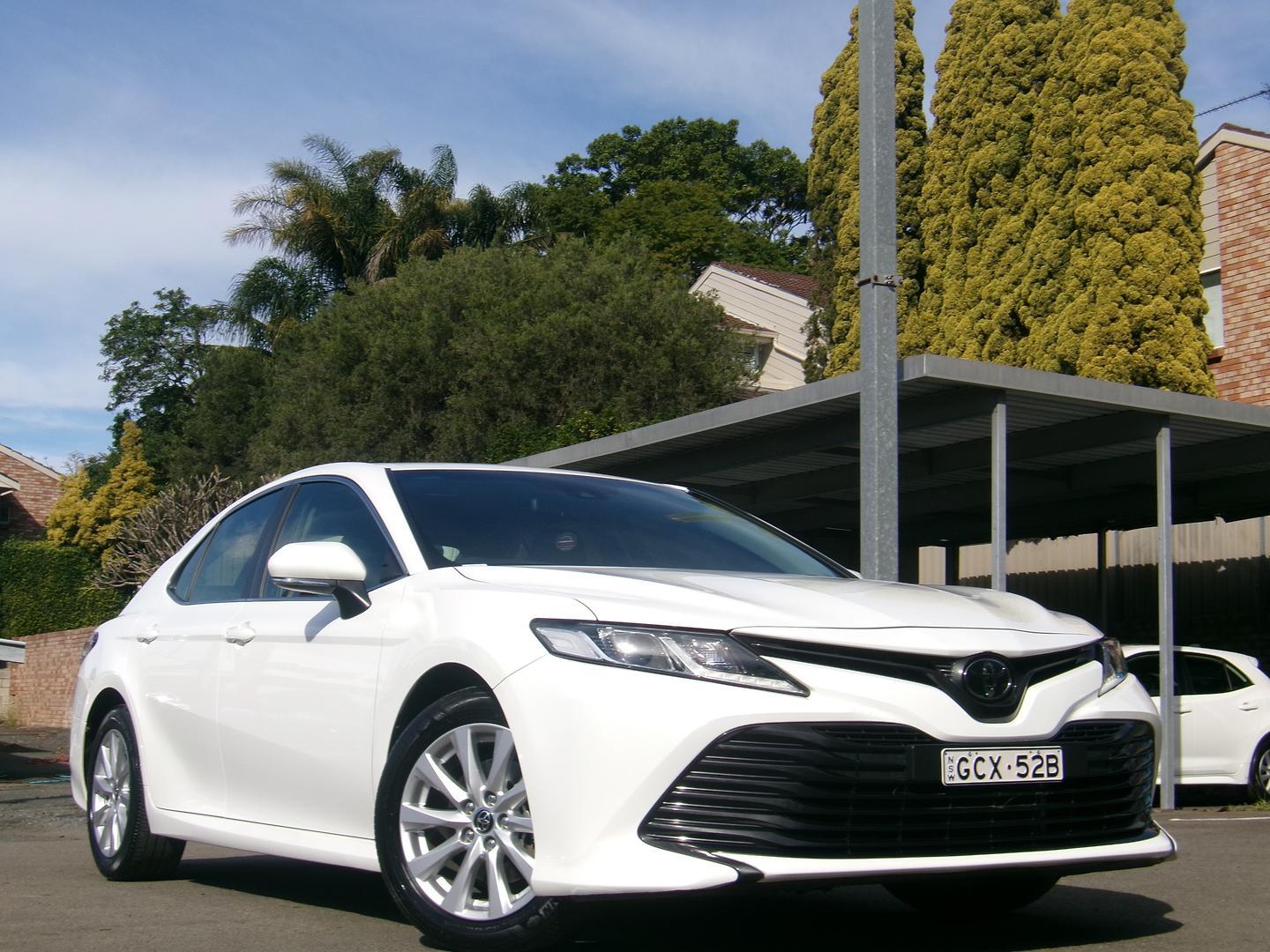 2019 Toyota Camry Ascent in White