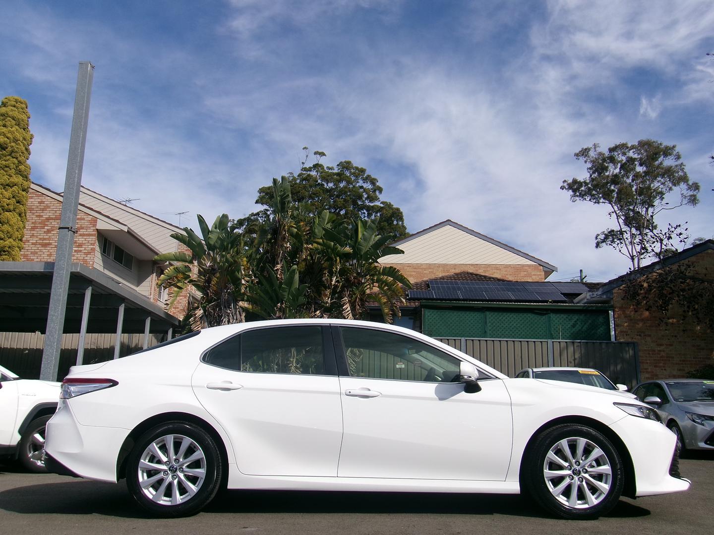 2019 Toyota Camry Ascent in White