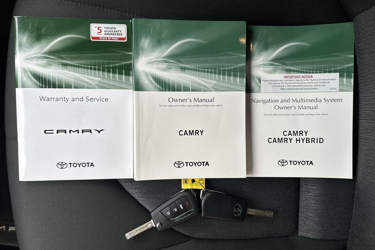 2020 Toyota Camry Ascent in White
