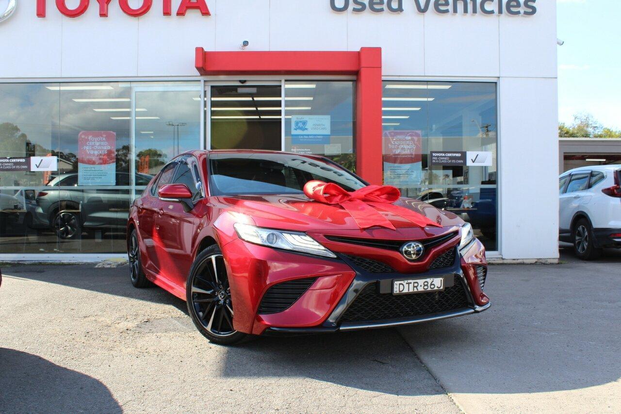 2017 Toyota Camry SX in Red