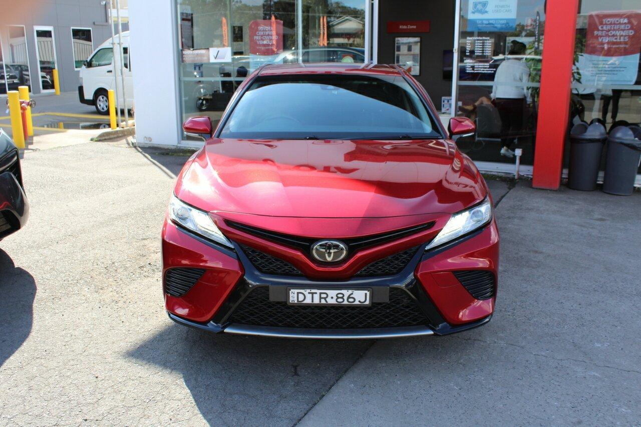 2017 Toyota Camry SX in Red