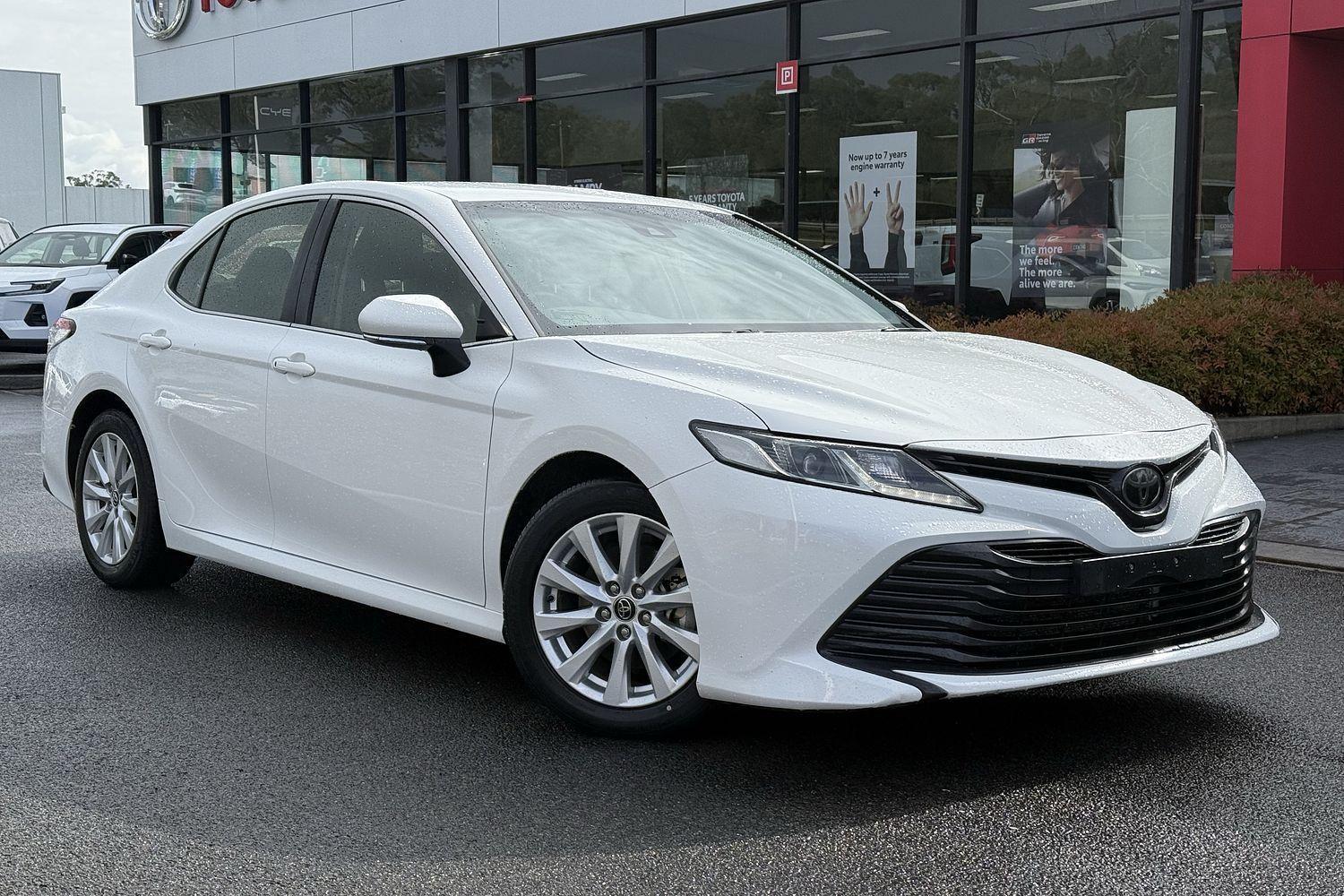 2019 Toyota Camry Ascent in White