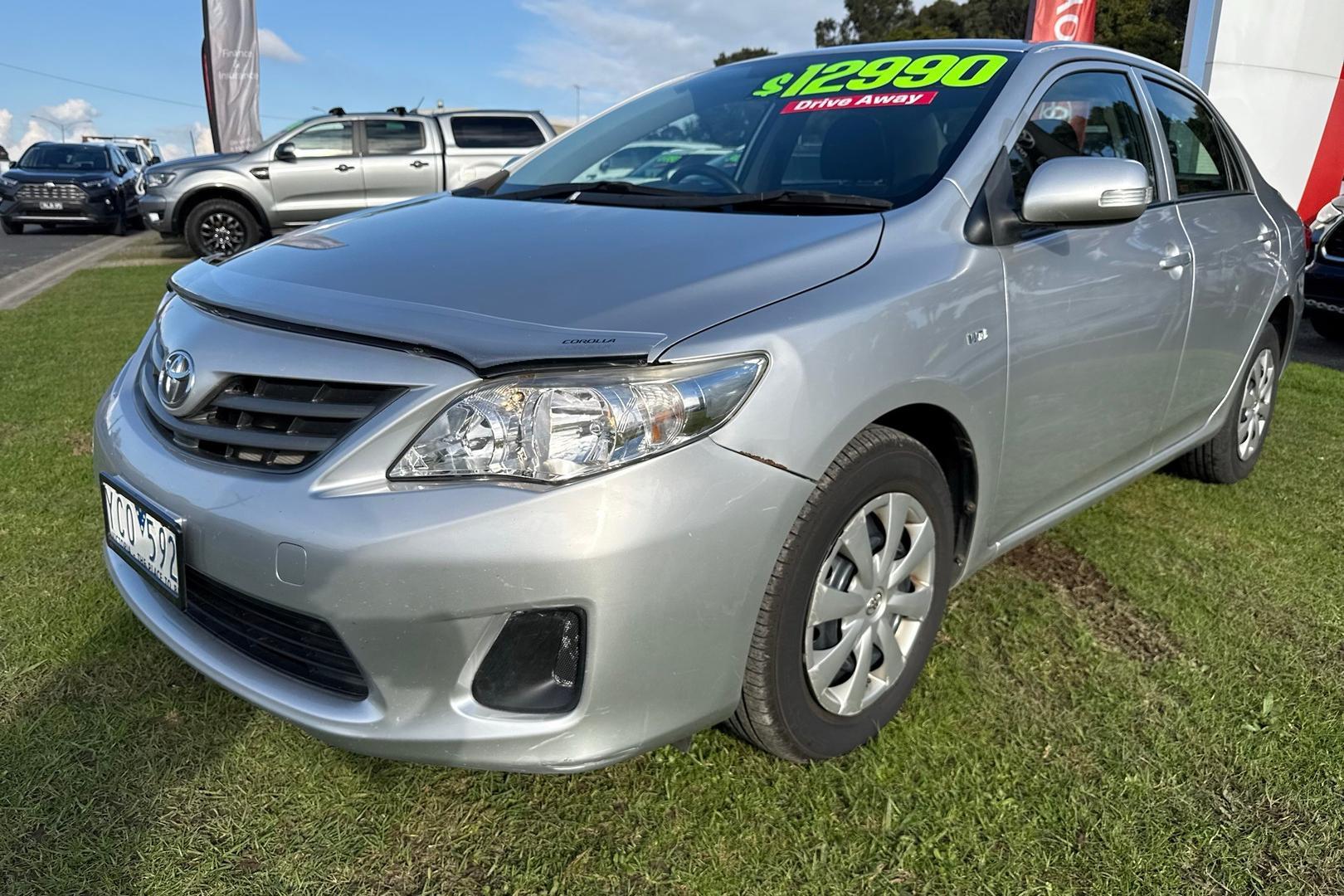 2010 Toyota Corolla Ascent in Silver