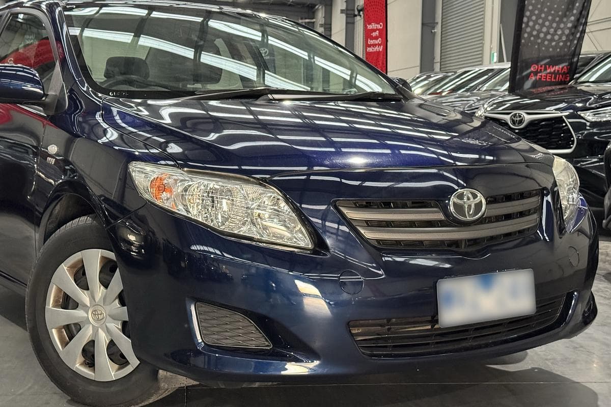 2008 Toyota Corolla Ascent in Blue