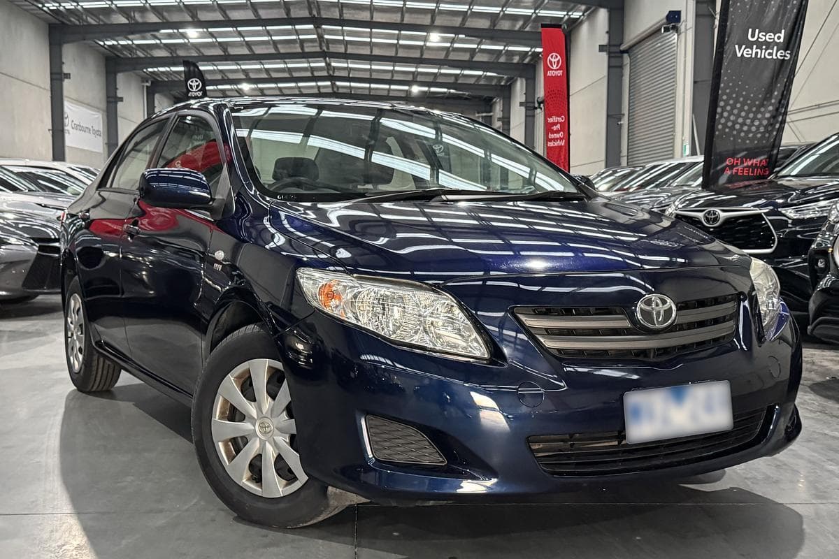 2008 Toyota Corolla Ascent in Blue