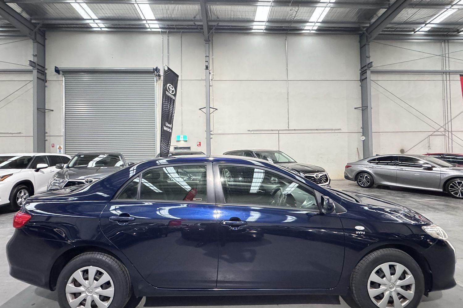 2008 Toyota Corolla Ascent in Blue