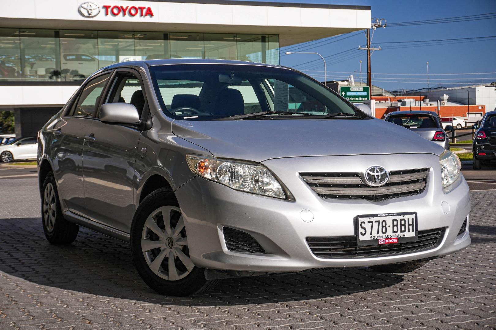 2009 Toyota Corolla Ascent in Silver