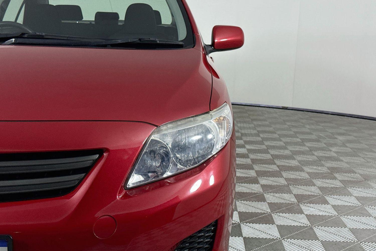 2009 Toyota Corolla Ascent in Red