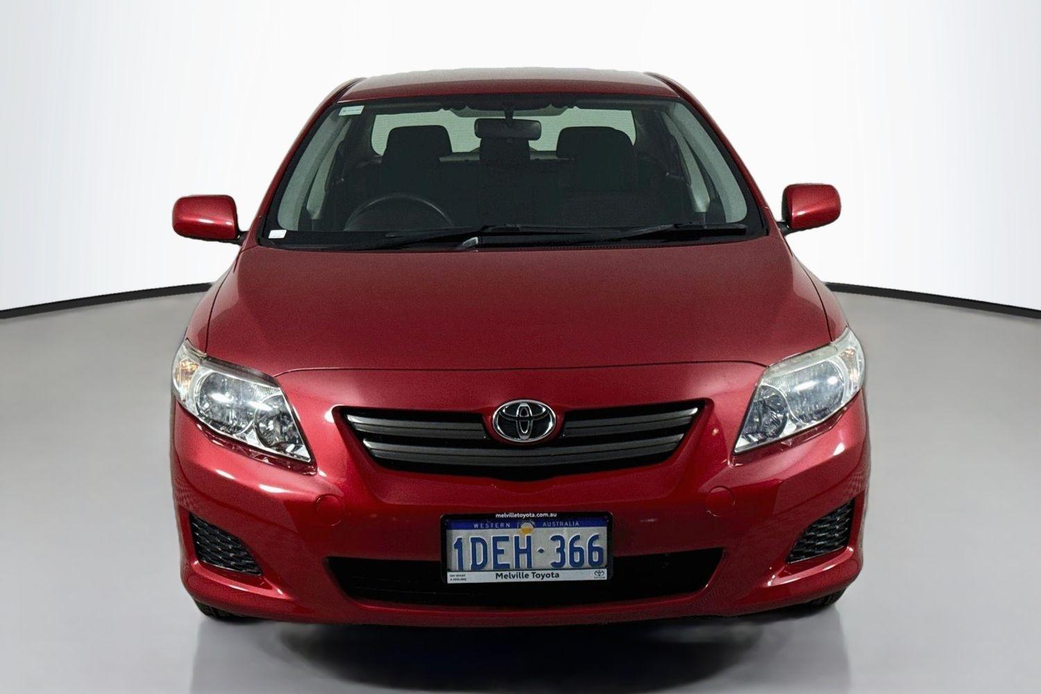 2009 Toyota Corolla Ascent in Red