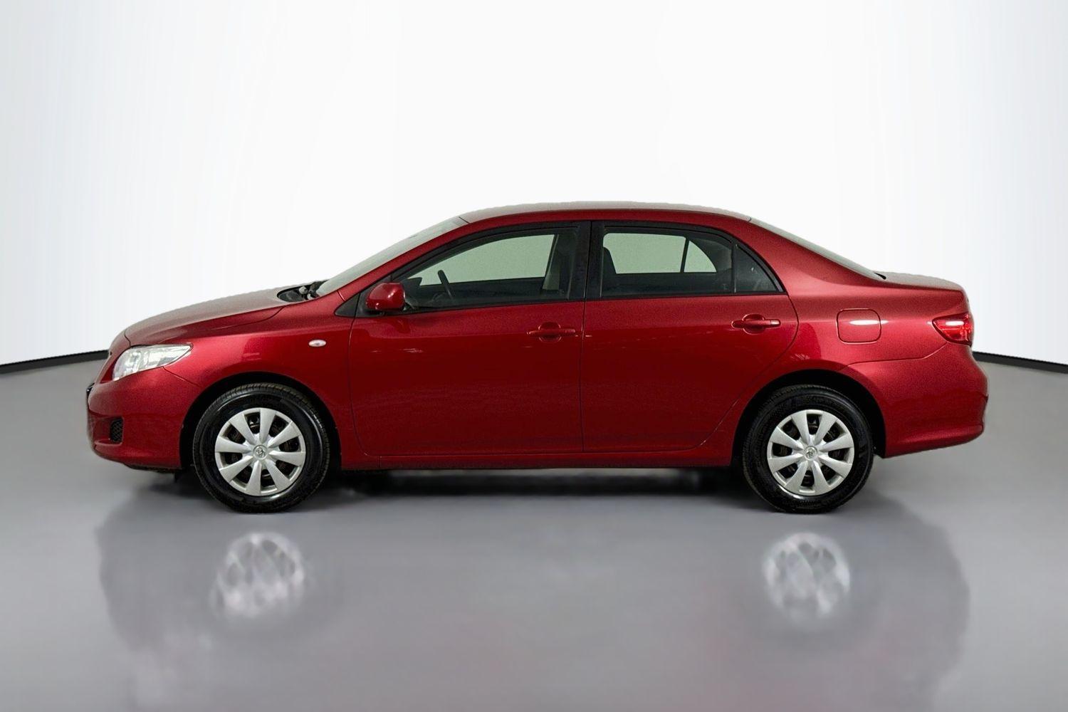 2009 Toyota Corolla Ascent in Red