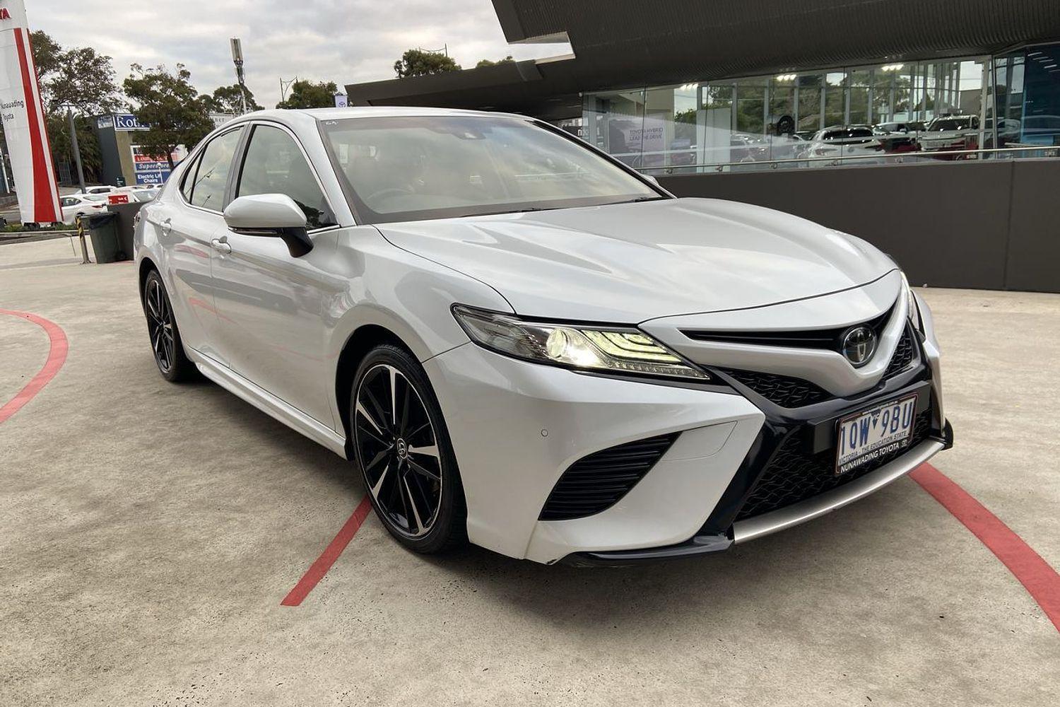 2019 Toyota Camry SX in White