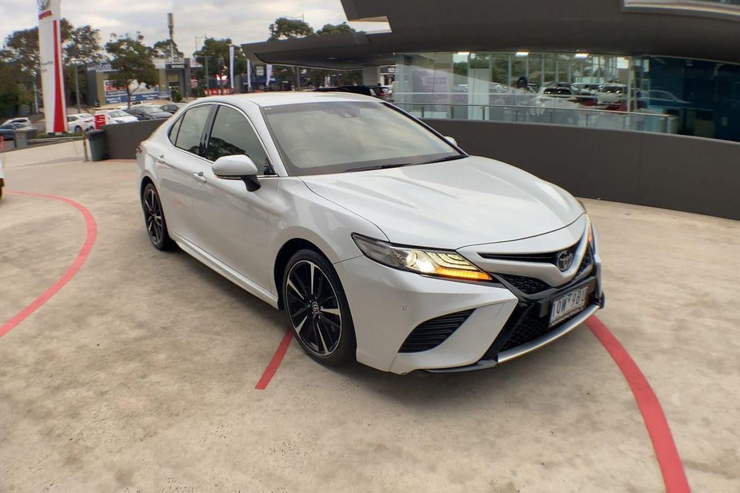 2019 Toyota Camry SX in White