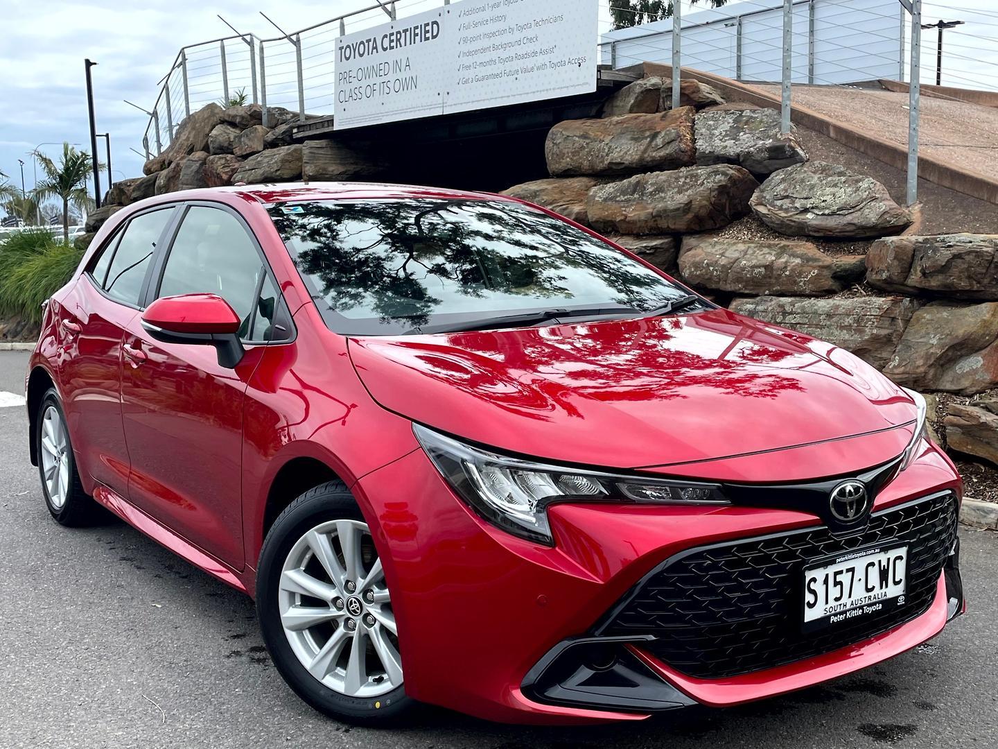 2023 Toyota Corolla Ascent Sport in Red