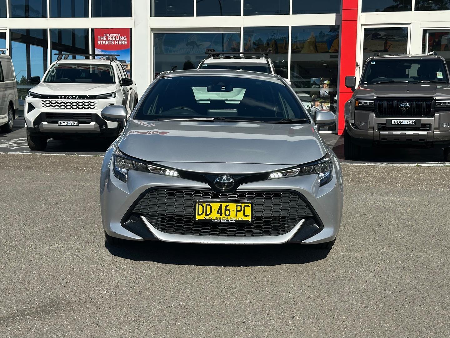 2021 Toyota Corolla Ascent Sport in Silver