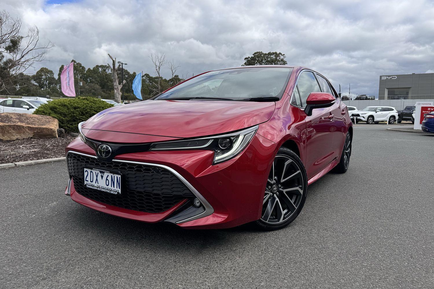 2021 Toyota Corolla ZR in Red