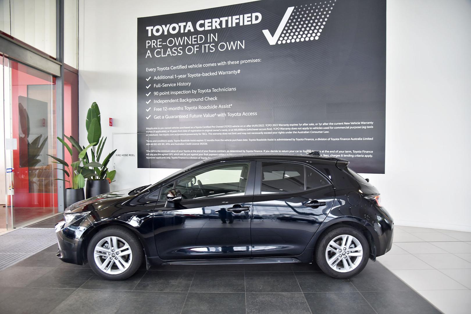 2019 Toyota Corolla Ascent Sport in Black