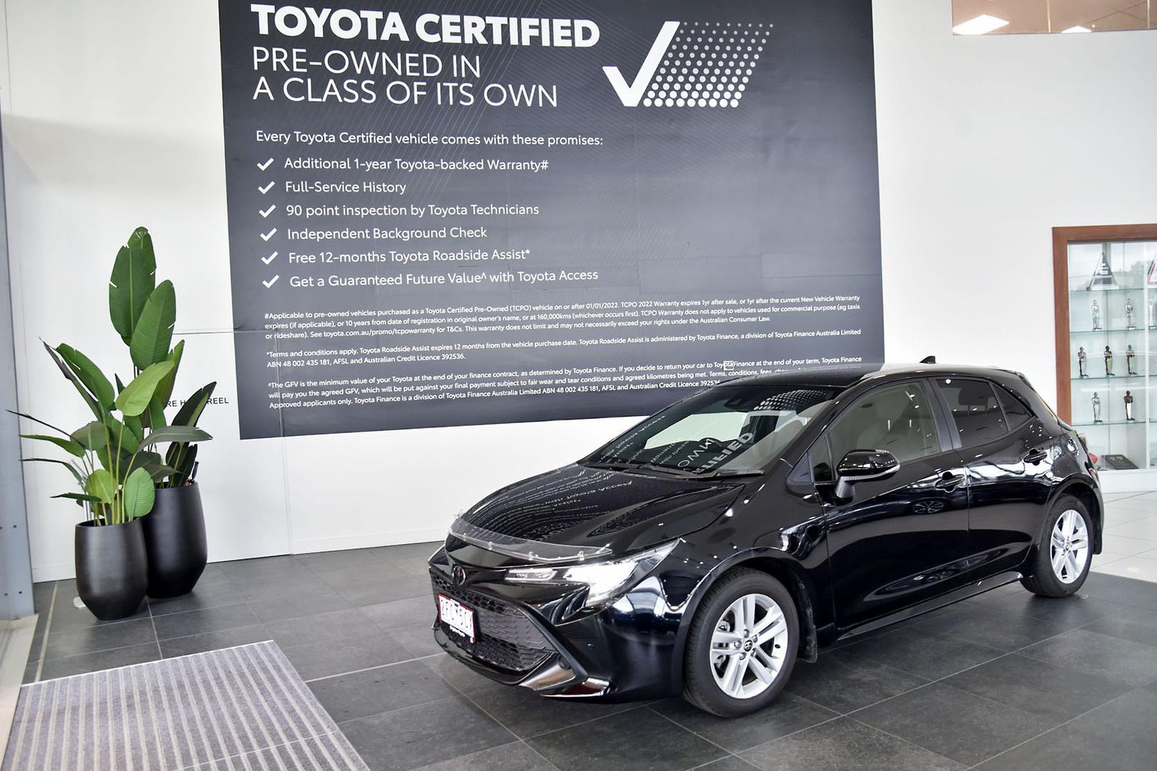 2019 Toyota Corolla Ascent Sport in Black