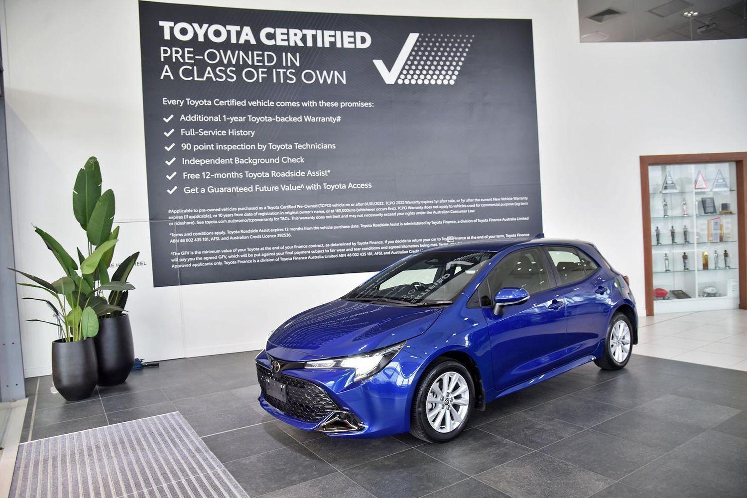 2024 Toyota Corolla Ascent Sport in Blue