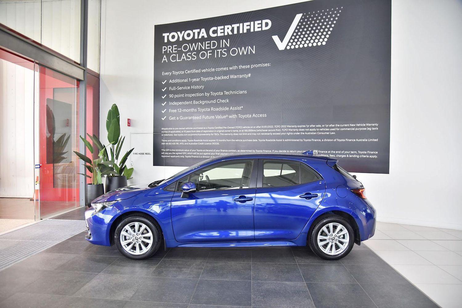 2024 Toyota Corolla Ascent Sport in Blue