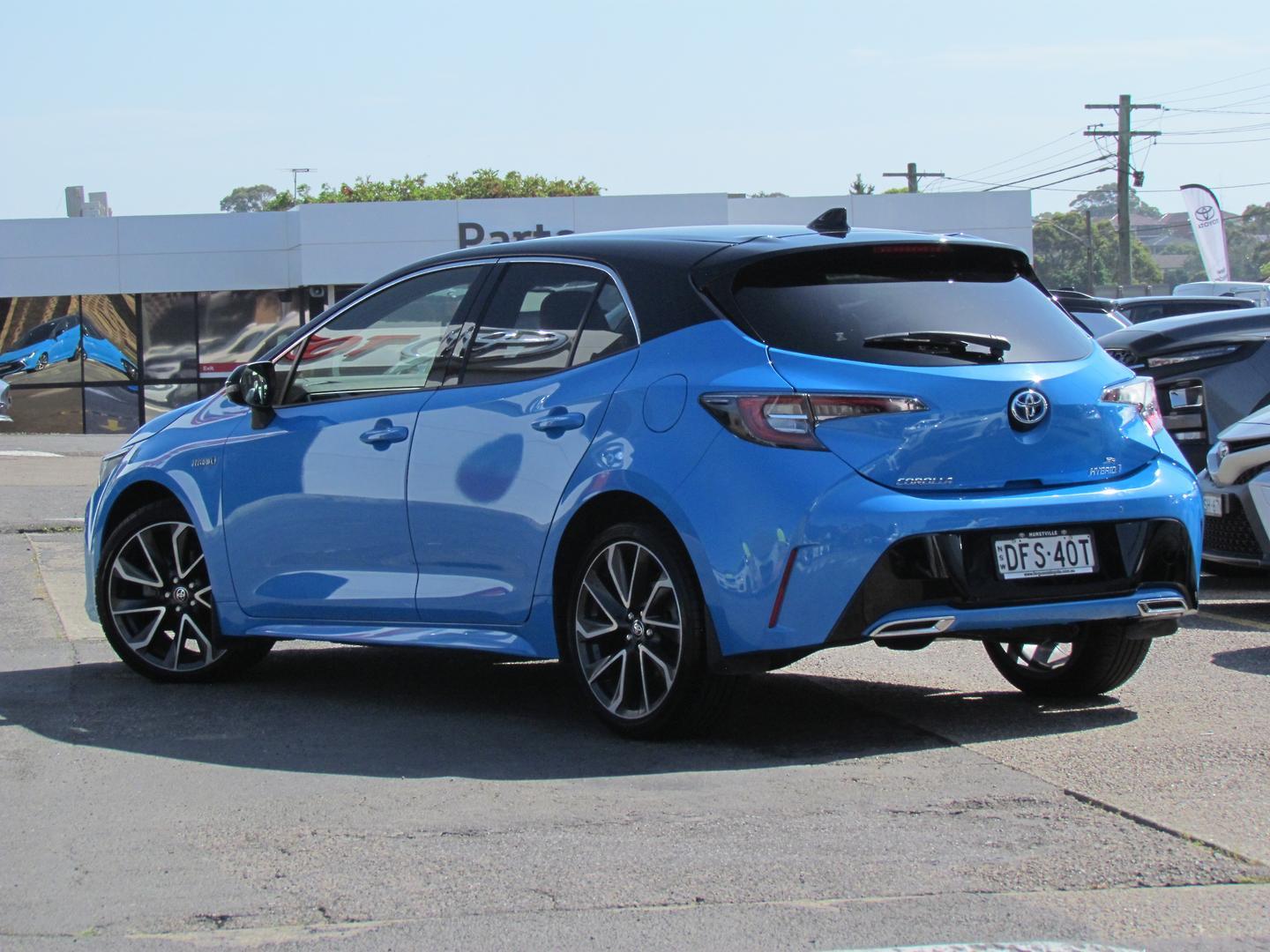 2022 Toyota Corolla ZR in Two Tone Blue