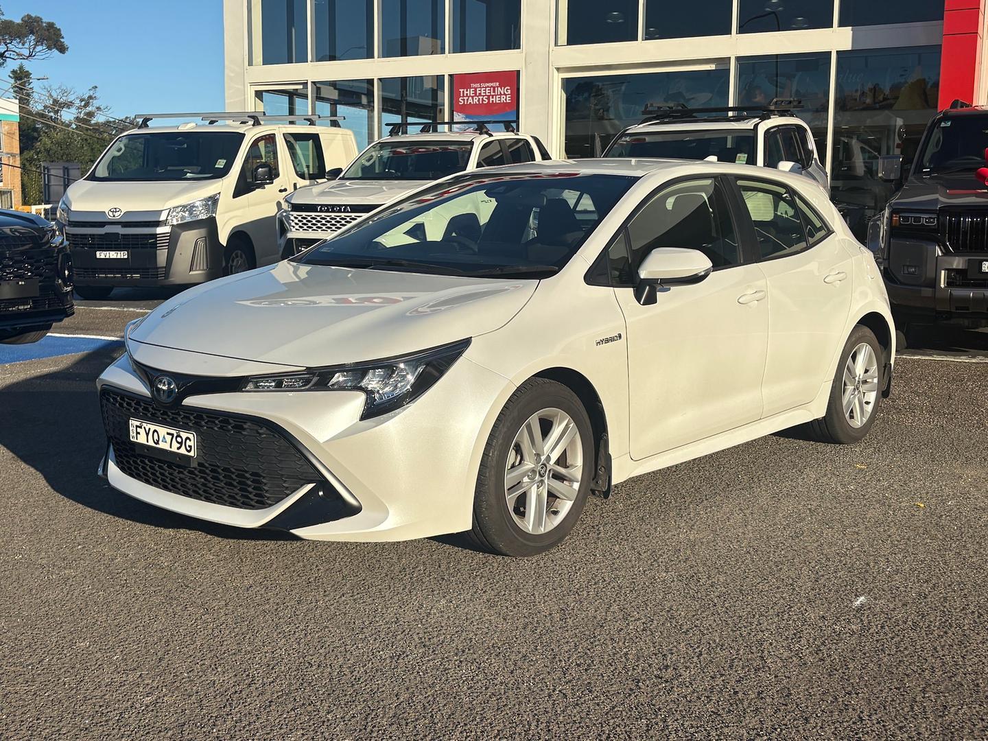 2022 Toyota Corolla Ascent Sport in White