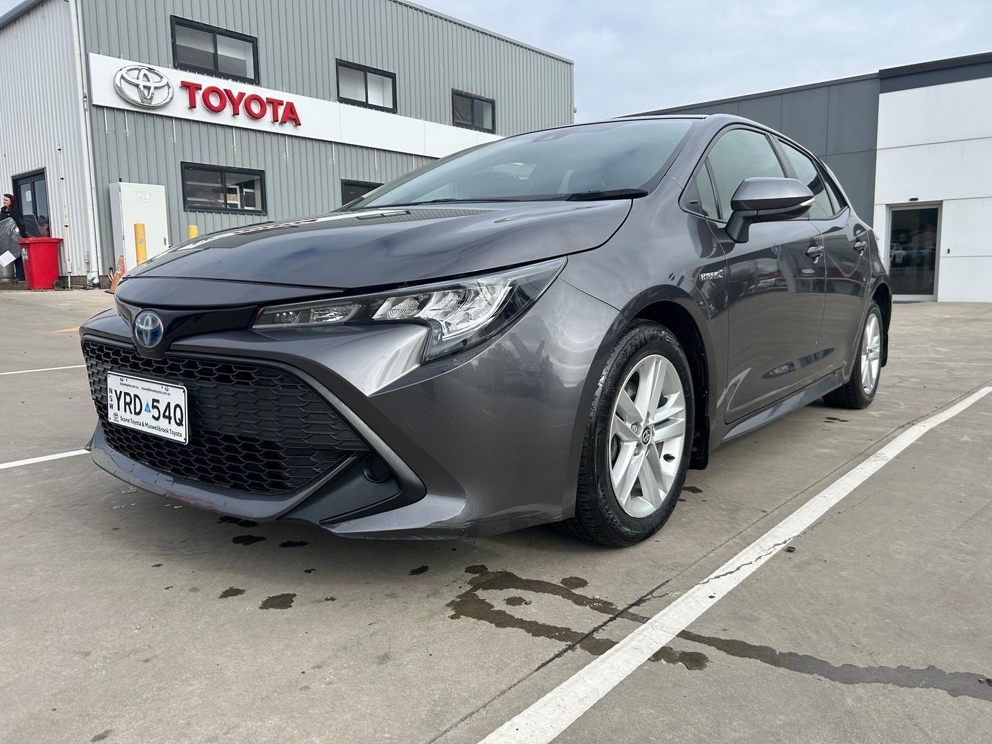 2022 Toyota Corolla Ascent Sport in Peacock Black