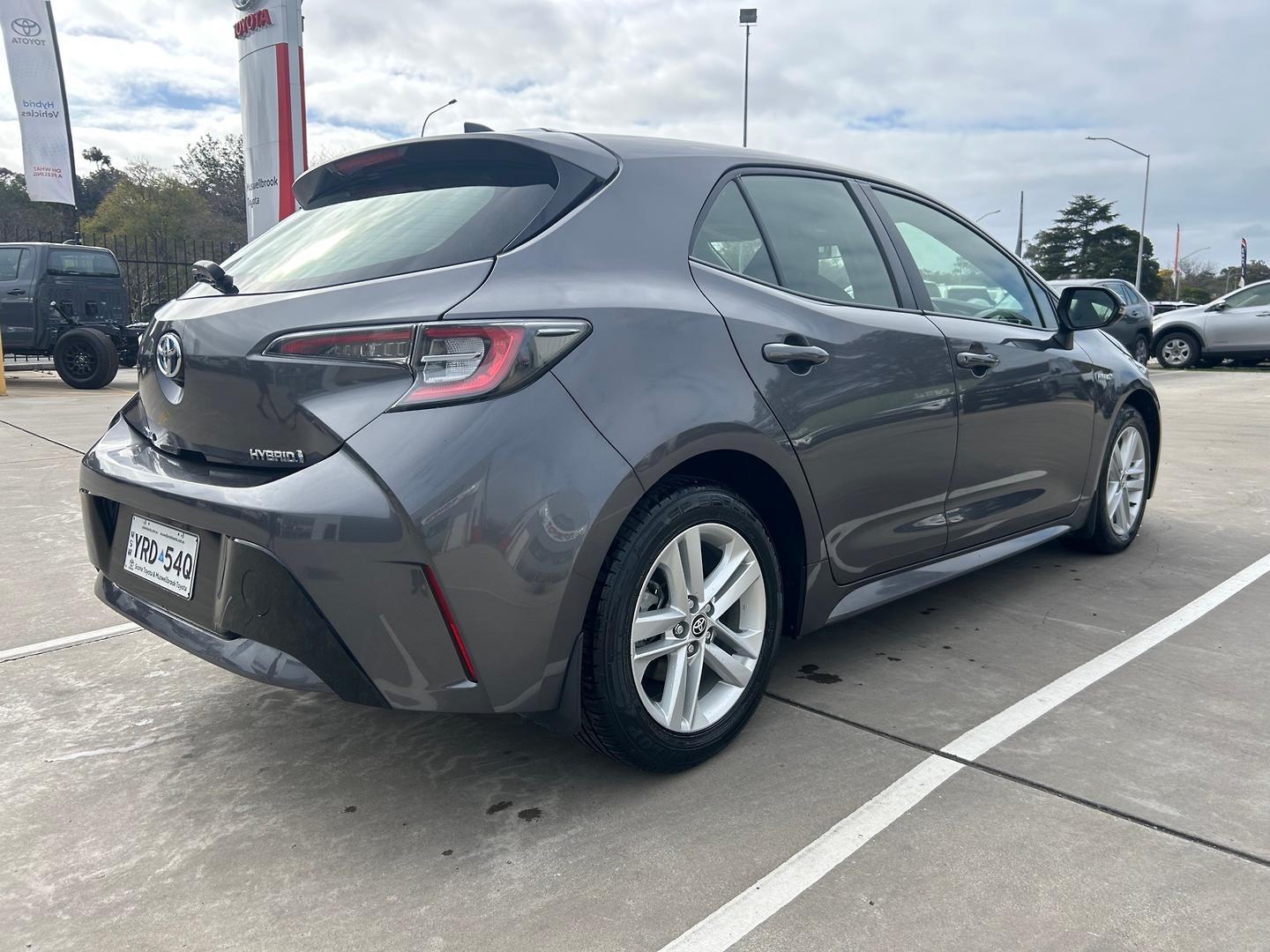 2022 Toyota Corolla Ascent Sport in Peacock Black