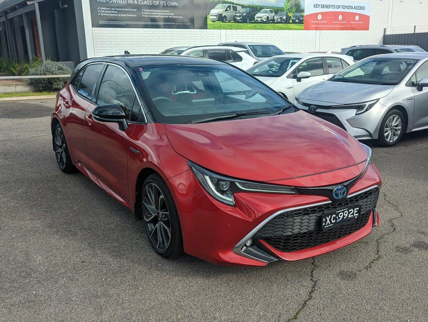 2021 Toyota Corolla ZR in Red